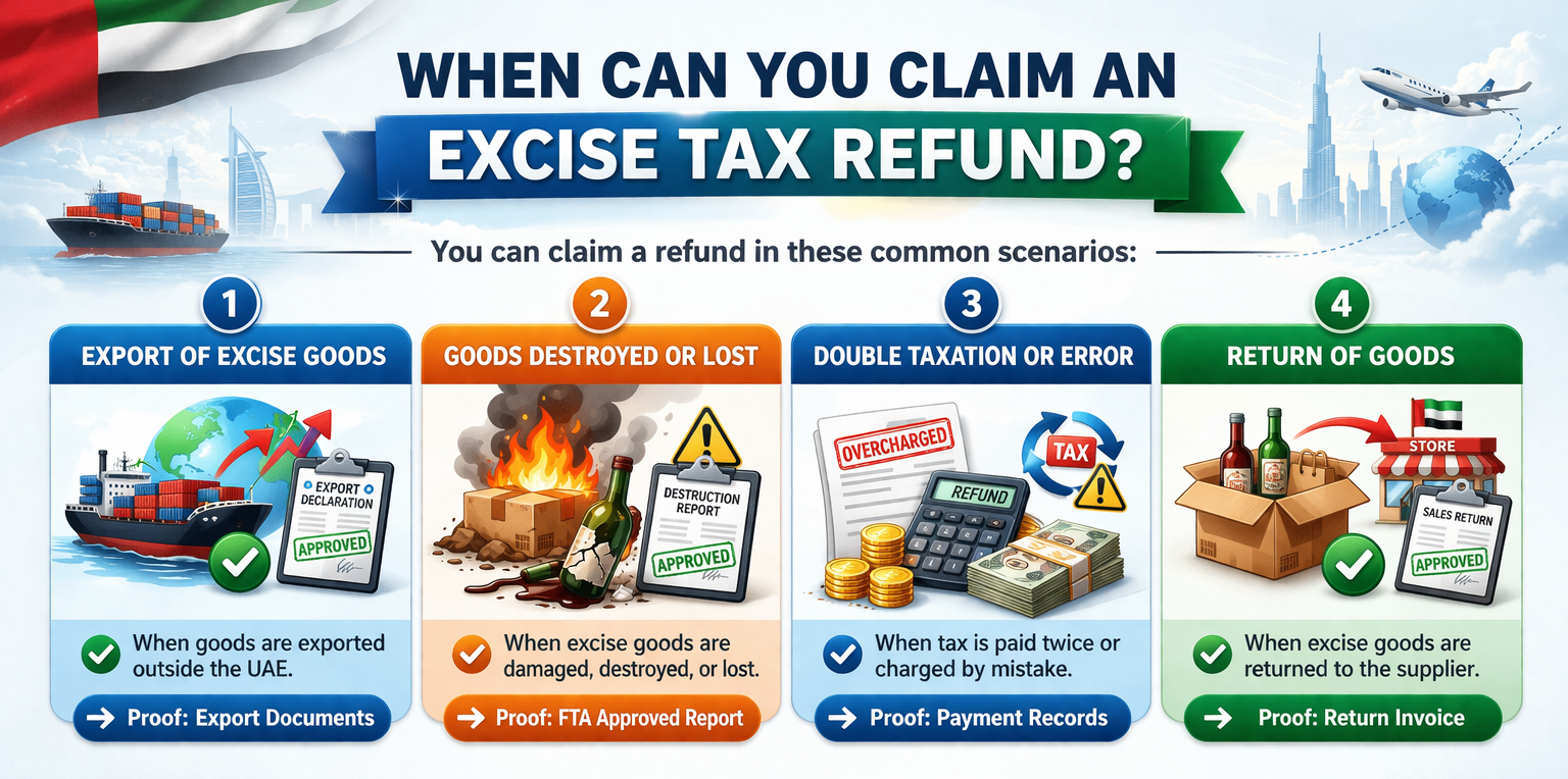 When Can You Claim an Excise Tax Refund